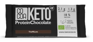 CZEKOLADA PROTEINOWA KETO Bio 40 g COCOA- Surovital