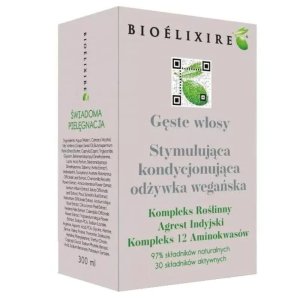 GĘSTE WŁOSY odżywka wegańska 300 ml Bioelixire