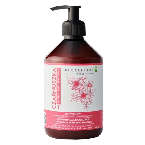 CZARNUSZKA maska  500ml - Bioelixir seria Pro Salon
