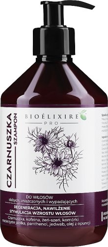CZARNUSZKA szampon 500ml  - Bioelixir seria Pro Salon