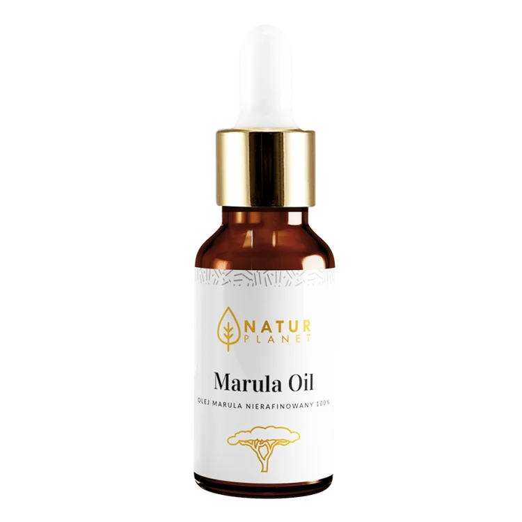Olej Marula na Twarz i Włosy Nierafinowany 30 ml – Natur Planet