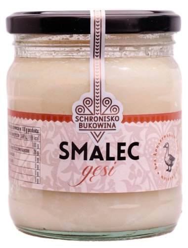 SMALEC GĘSI  430 ml -  Schronisko Bukowina
