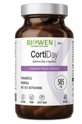 CORTiDAY - kortyzol dzień 60 kapsułek Biowen