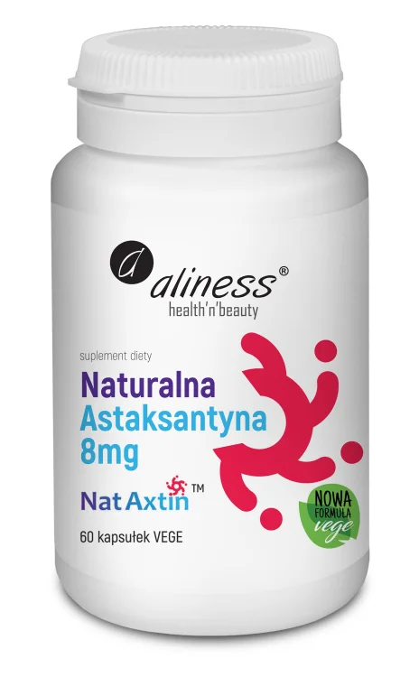 NATURALNA ASTAKSANTYNA 8mgx60 kapsułek - Medicaline Aliness