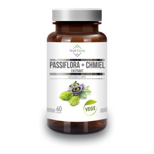 PASSIFLORA + CHMIEL 60 kaps Soul Farm