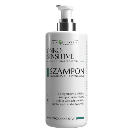 DERMO ONKO SENSITIVE Szampon regenerująco - stymulujący 300 ml Bioelixire