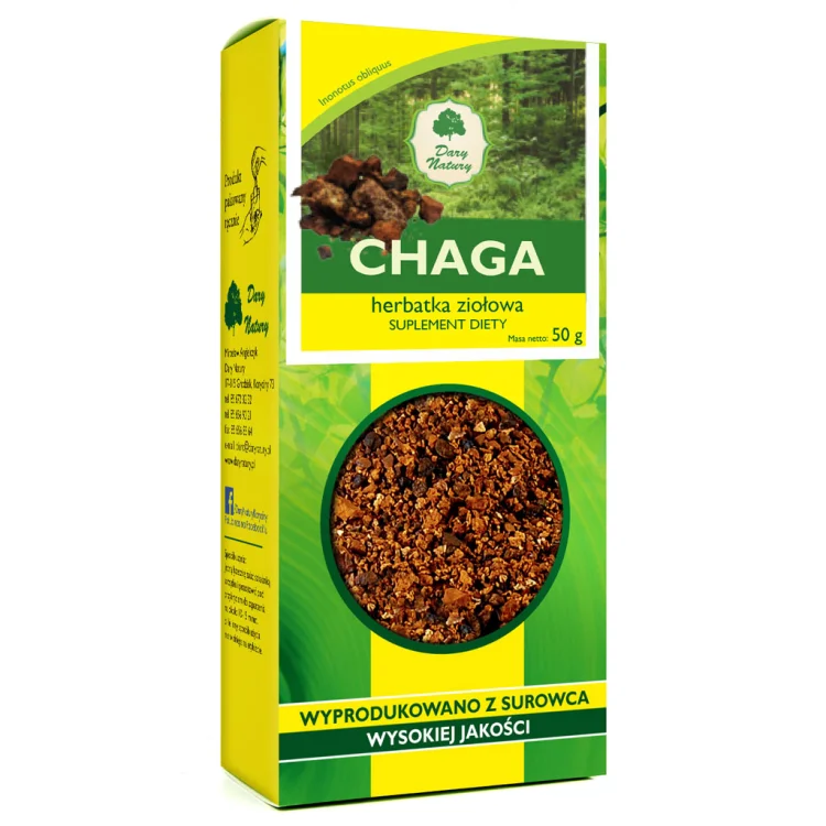 GUZ BRZOZY - CHAGA (ciemny) 50 g Dary Natury