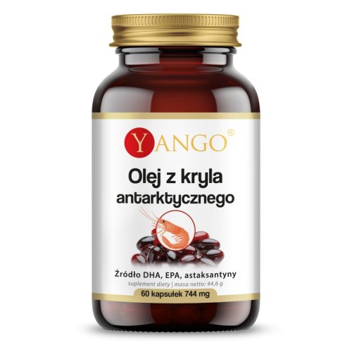 OLEJ Z KRYLA ANTARKTYCZNEGO 744 mg 60 kaps. Yango