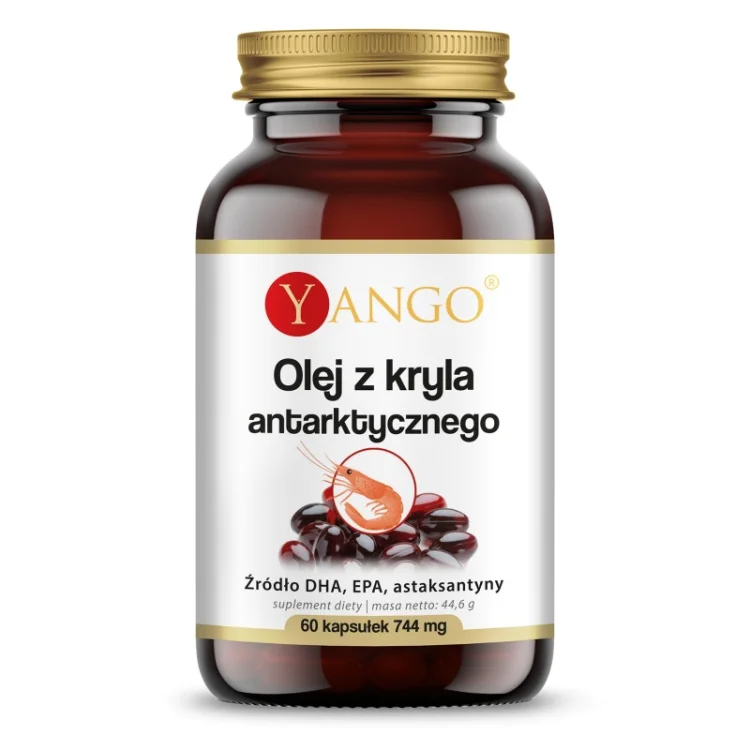 OLEJ Z KRYLA ANTARKTYCZNEGO 744 mg 60 kaps. Yango