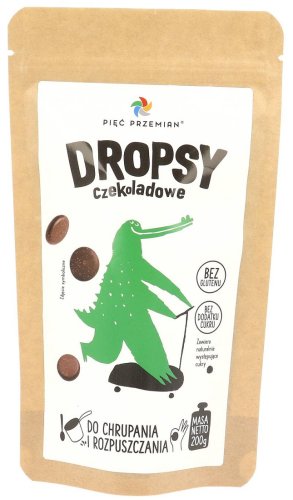 DROPSY CZEKOLADOWE  200g - Pięć Przemian