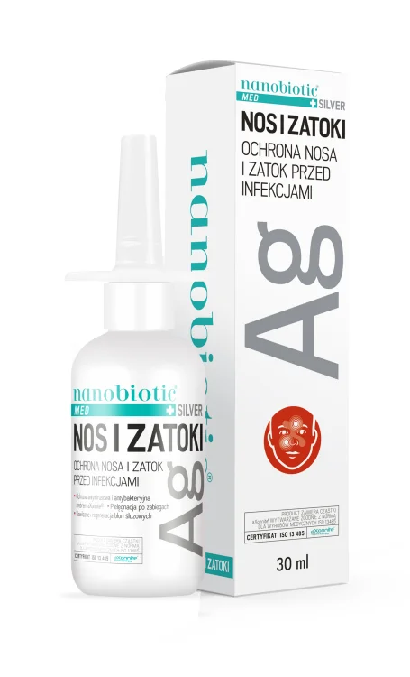 NOS I ZATOKI spray do nosa 30 ml - Nano-Tech