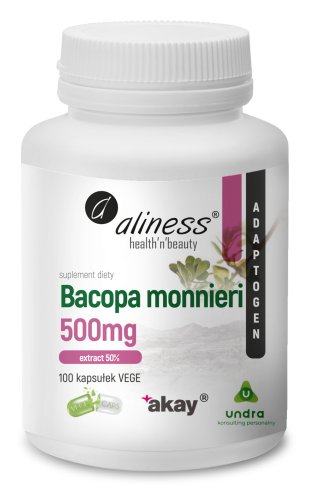 BACOPA MONNIRENI 100 kapsułek- Medicaline, Aliness