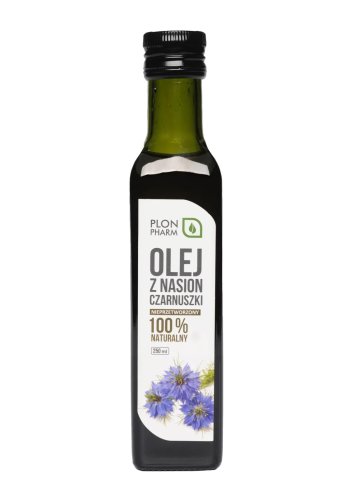 OLEJ z CZARNUSZKI  zimnotłoczony 250ml - Plon Pharm