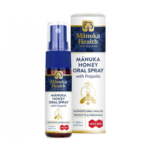 MANUKA HONEJ ORAL SPRAY doustny 20 ml - Manuka Healt