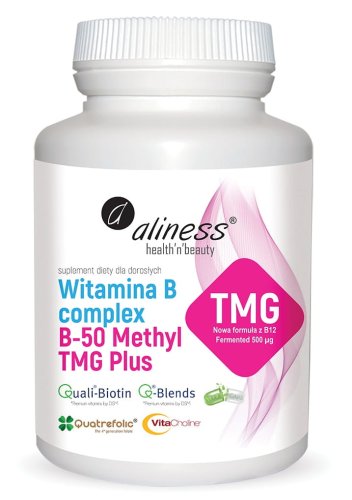 Witamina B Complex B-50 Methyl TMG PLUS Alliness