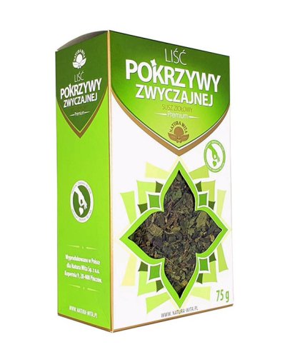 POKRZYWA LIŚĆ PREMIUM 75 g - Natura Wita