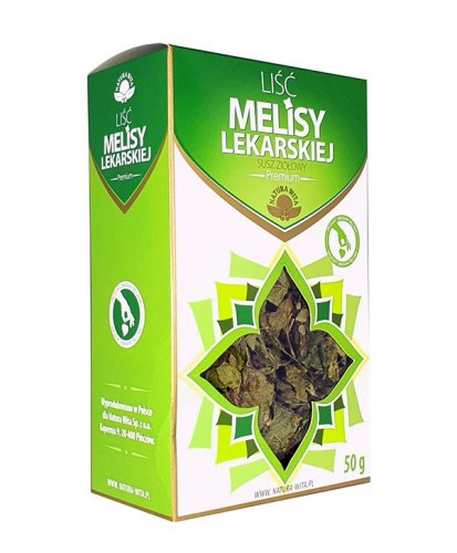 MELISA LEKARSKA PREMIUM liść 50g - Natura Wita