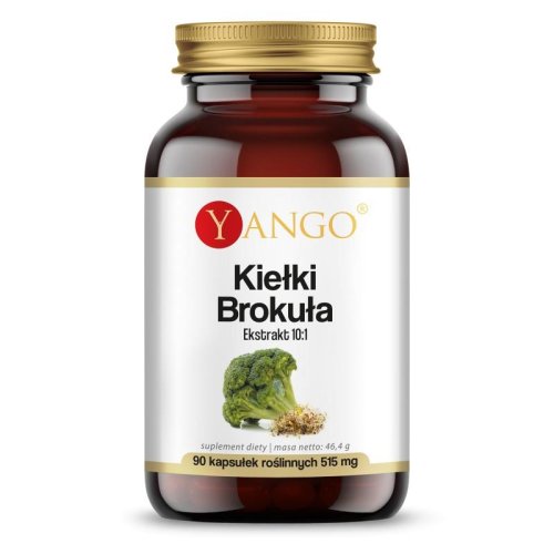 KIEŁKI BROKUŁA (SULFORAFAN) 515 mg 90 kapsułek - Yango