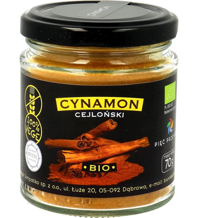 CYNAMON CEJLOŃSKI  75 G Pięć Przemian