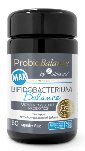 PROBIOBALANCE MAX BIFIDIOBACTERIUM Balance 60 kapsułek - Medicaline. Aliness