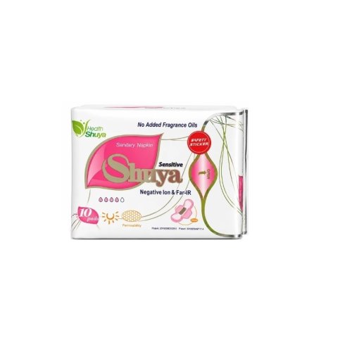 PODPASKI DZIENNE ultracienkie SHUYA 10 szt - Bio Organic Foods (bez efektu chłodzenia)