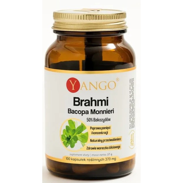 BRAHMI (Bacopa monieri) 390 mg 100 kaps. Yango